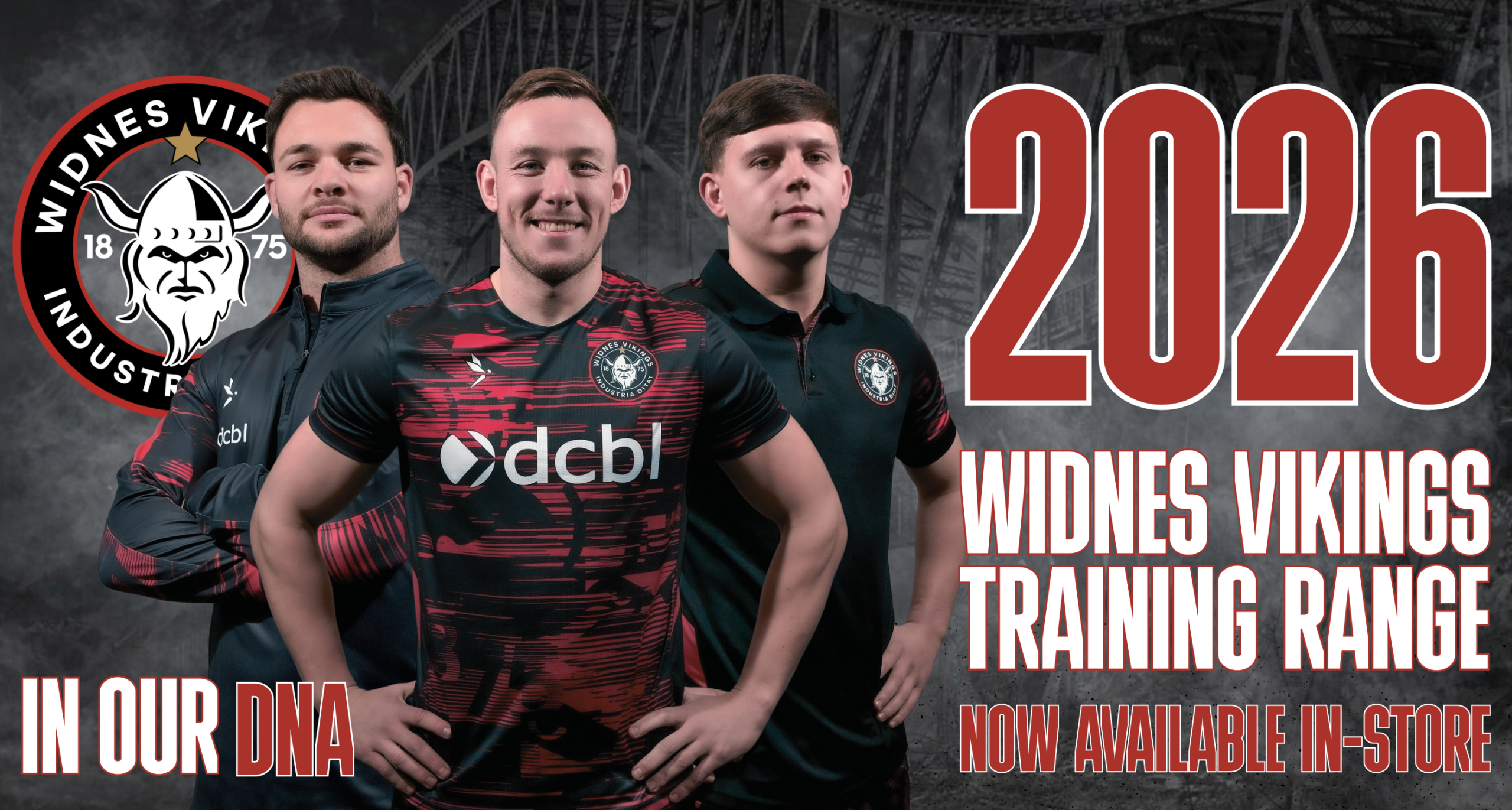 TTwin Unveils 2026 Training Range Now Available at Widnes Vikings Club Shop
