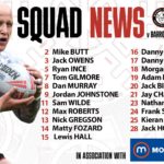 Barrow squad news